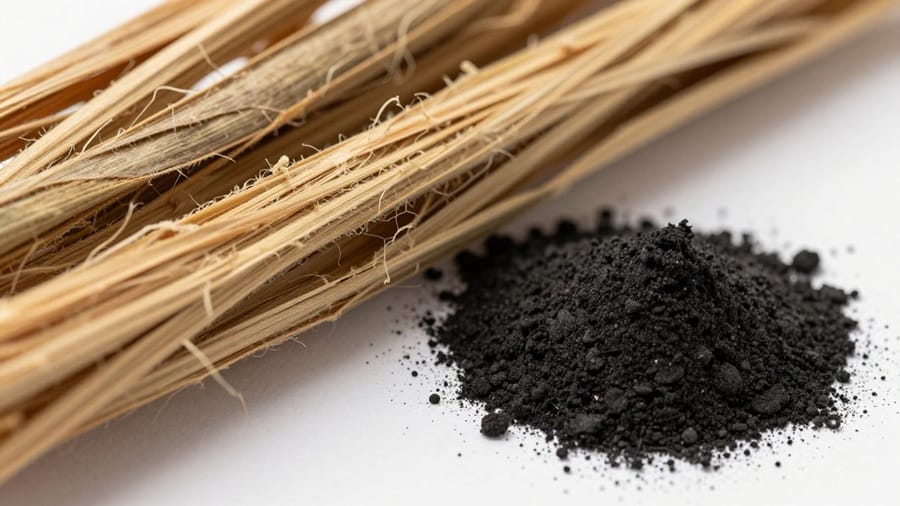 How to make graphene from hemp stalks