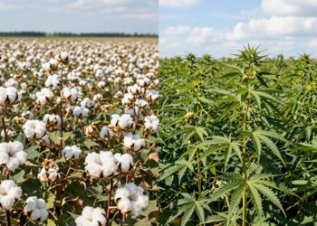 Cotton growing time vs hemp growing time